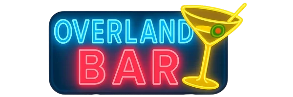 Overland Bar logo designed after their outside sign)
